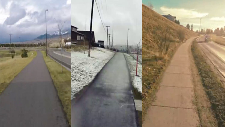 Bir yıl boyunca kamera ile koştu