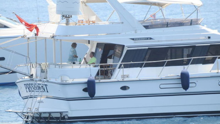 Tansu Çiller'in 5 yıl önce kullandığı yatta 134 göçmen yakalandı