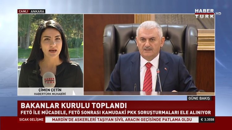 Bakanlar Kurulu, Başbakan Yıldırım başkanlığında toplandı