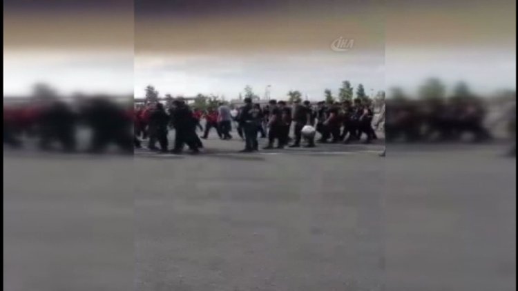 Eskişehirspor taraftarı ikinci şoku maç girişinde yaşadı