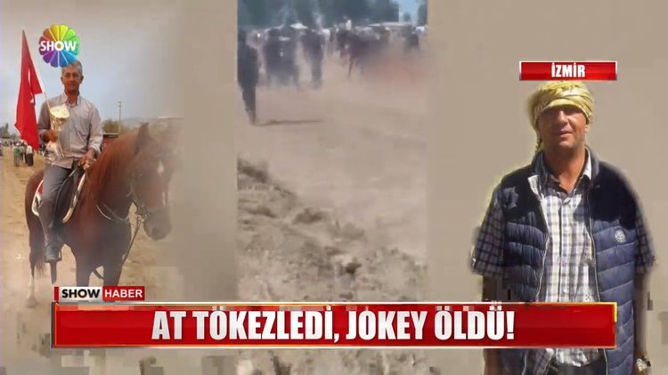 İzmir'de atın altında kalan jokey hayatını kaybetti