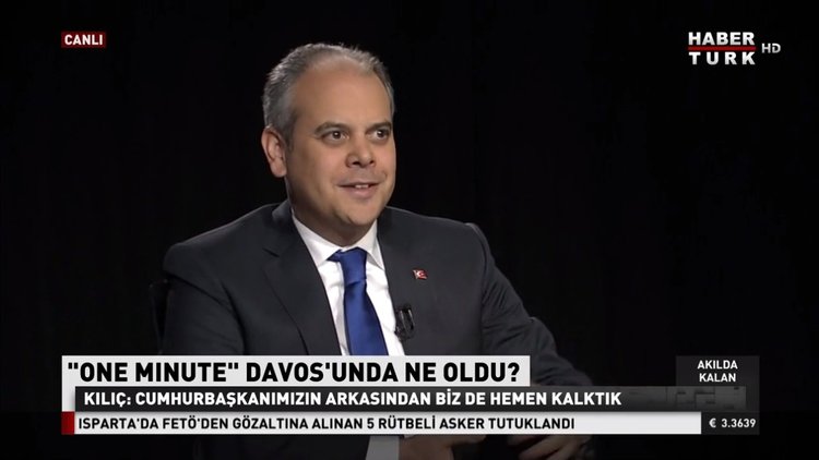 Gençlik ve Spor Bakanı Akif Çağatay Kılıç Habertürk TV'de - 1.Bölüm