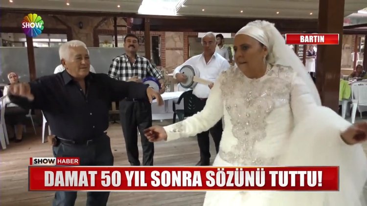 Damat 50 yıl sonra sözünü tuttu!