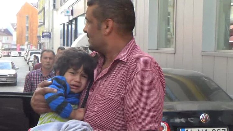 Iraklı babanın en zor anları