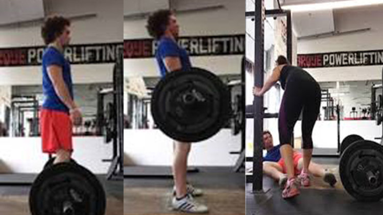 Bu halter adamı bayıltır!