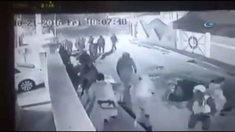 DAEŞ militanlarının Kerkük'e girişi kamerada