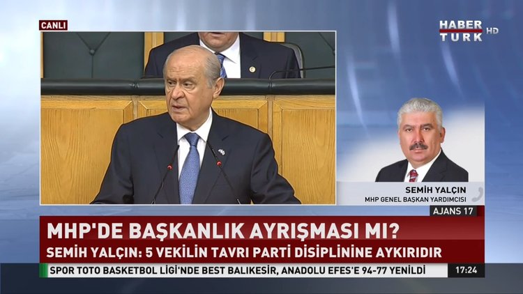 Semih Yalçın HABERTÜRK TV'ye konuştu