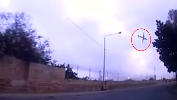 Malta'da uçağın yere çakıldığı o anlar