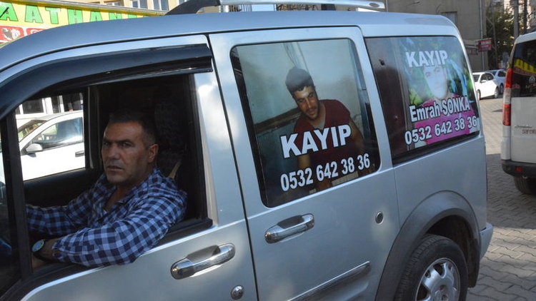 Emrah Sonka  Şanlıurfa'nın Siverek ilçesinde 95 gündür kayıp