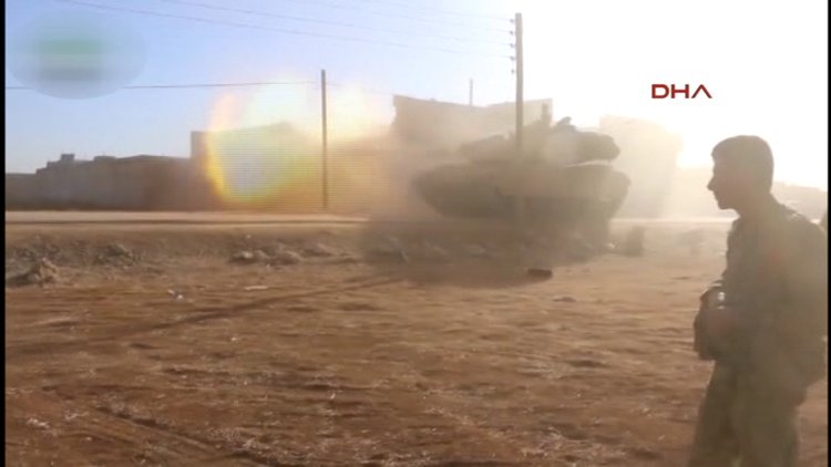 Fırat Kalkanı'nda DEAŞ ve PYD hedefleri vuruldu