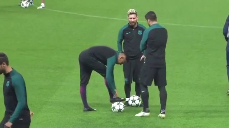 Suarez'in Neymar'ı sinirlendiren şakası