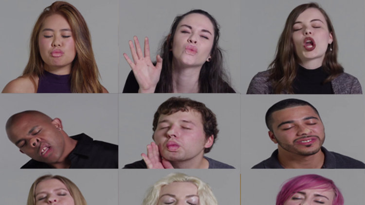 100 kişiye sordular! Nasıl öperdiniz?