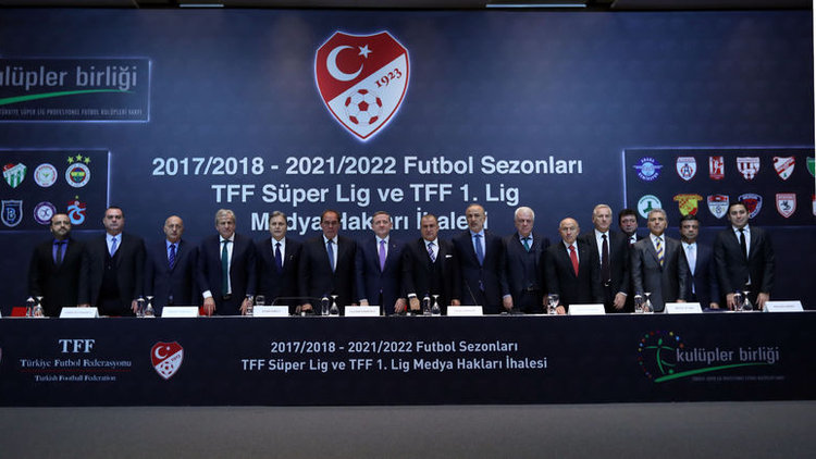 TFF Naklen Yayın İhalesi sonuçlandı