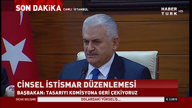 Cinsel istismar yasası komisyona çekildi