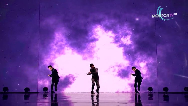 Yetenek yarışmasında harika koreografi