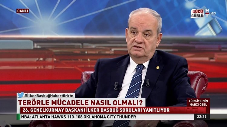 Eski Genelkurmay Başkanı İlker Başbuğ Habertürk TV'deydi - 3.Kısım