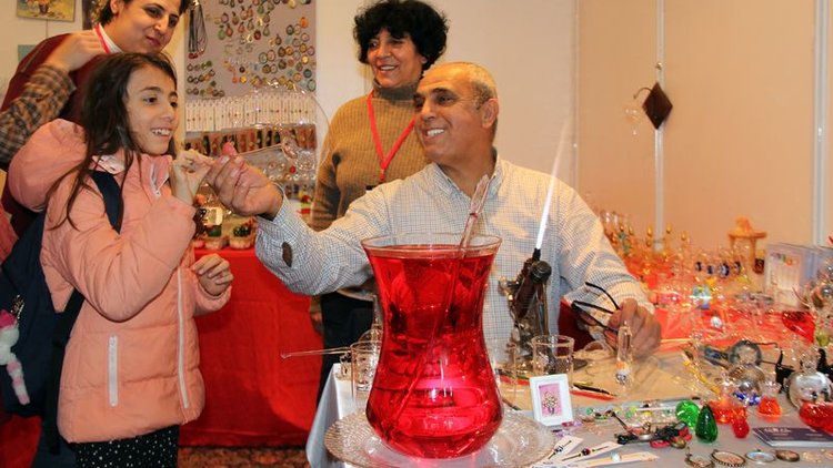 Hediyelik eşya fuarı açıldı