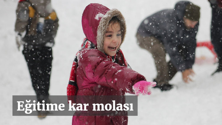 Eğitime kar engeli