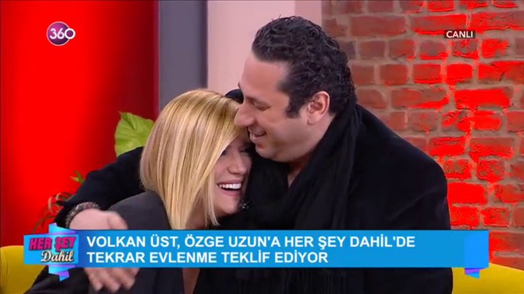 Özge Uzun'a eski eşinden evlenme teklifi