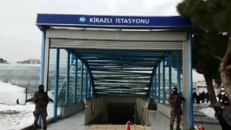 Bağcılar metrosunda alarm