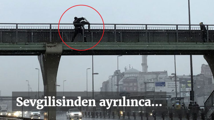 Sevgilisinden ayrılınca