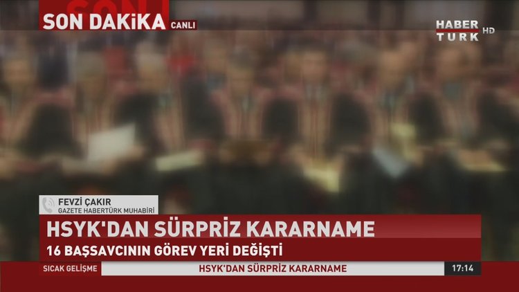 16 başsavcının görev yeri değişti