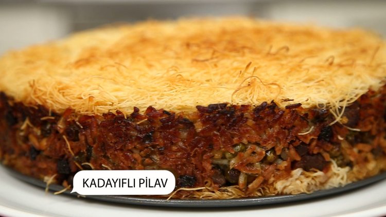 50 saniyede Kadayıflı Pilav