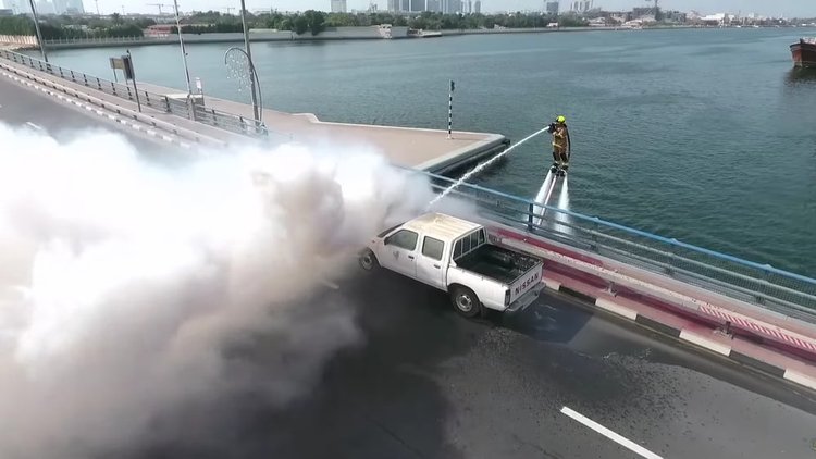 Uçarak yangın söndürecekler