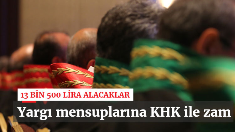 Hakim-savcılara zam 