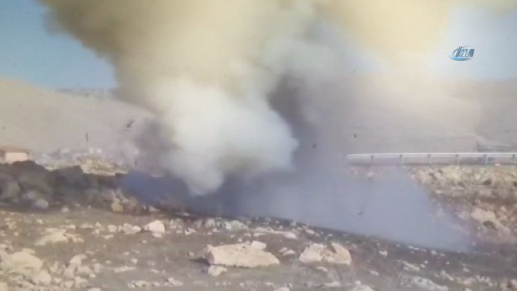 Teröristler topların içerisine patlayıcı tuzaklamış