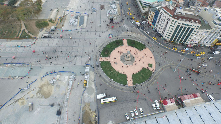 Taksim camisine onay