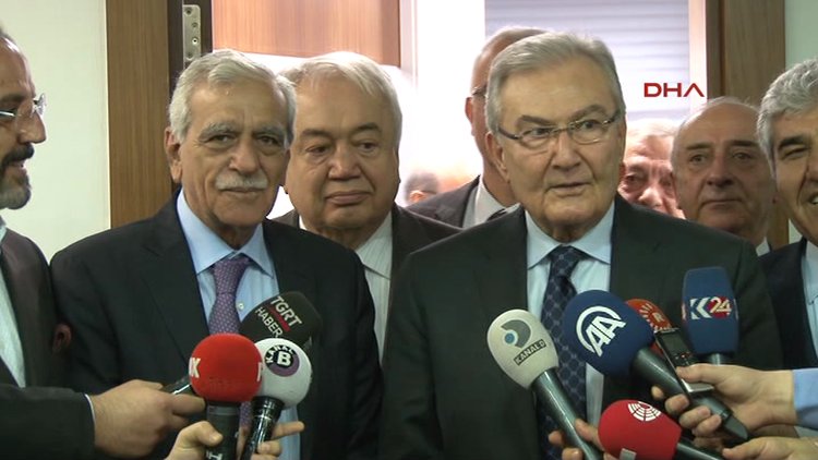 Ahmet Türk, Deniz Baykal ile görüştü