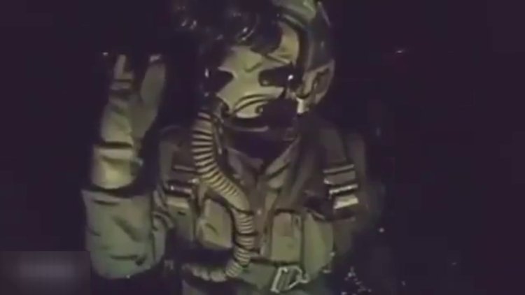 El Bab'da DEAŞ'ı bombalayan Türk pilotun Nusret taklidi