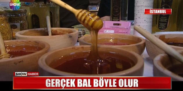Gerçek bal böyle olur! | Show Özel Haber