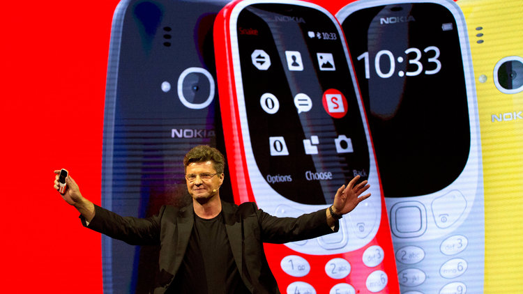 Nokia, yeni telefonu Nokia 3310'nu tanıttı