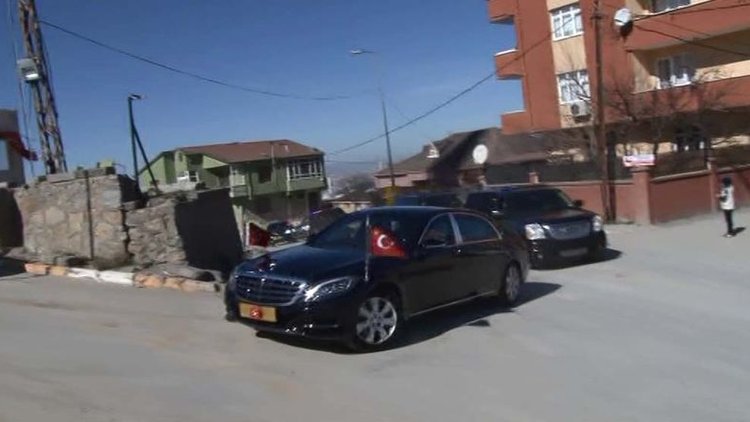 Erdoğan, Yeni Çamlıca Camii'ni inceledi