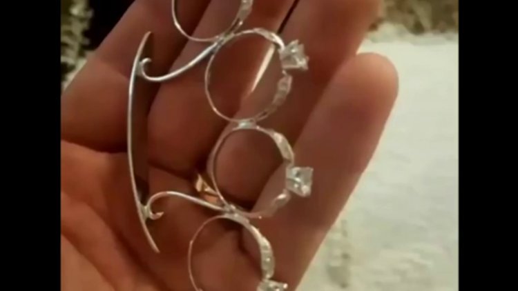 Avatar Atakan'dan eşine muşta şeklinde yüzük