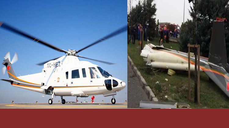 Güntay Şimşek'ten düşen helikopterle ilgili açıklama