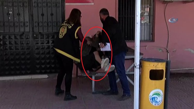 Fuhuştan yakalanan hamile kadın basın mensuplarını görünce şok oldu