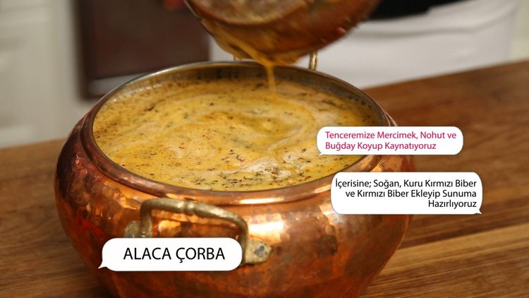50 saniyede Alaca Çorba