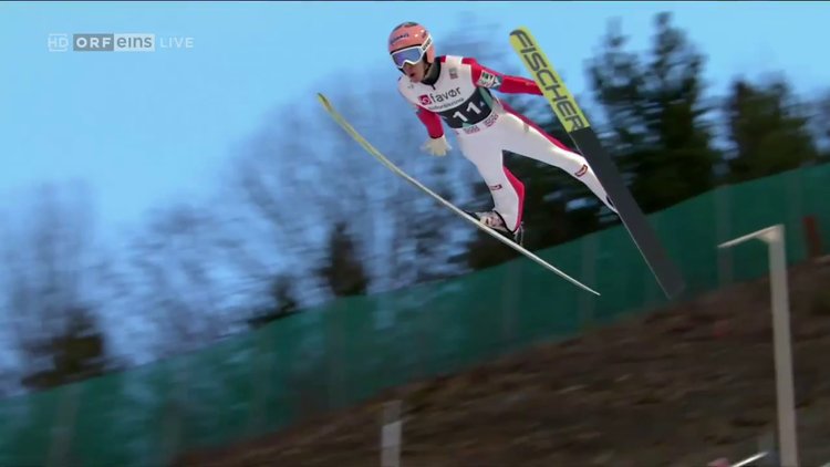 Kayakla atlamada yeni rekor