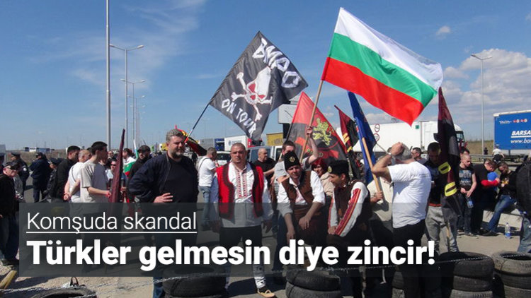 &#039;Türkler oy kullanmaya gelmesin&#039; eylemi