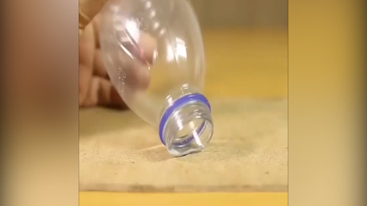 Pet şişeyle bakın neler yaptı!