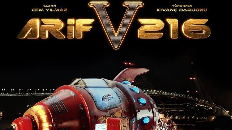 Cem Yılmaz'ın yeni filmi "Arif V 216"nın kamera arkası görüntüleri