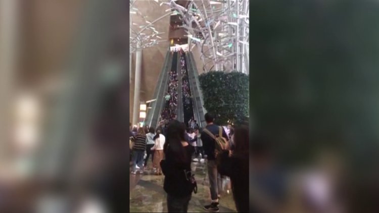 Yürüyen merdiven tersine giderse...