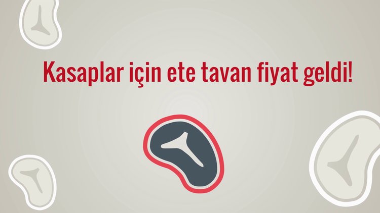 Kasaplar için ete tavan fiyat geldi