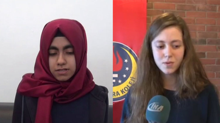 YGS birincisi Zeynep ve ikinci olan Gökçe duygularını anlattı