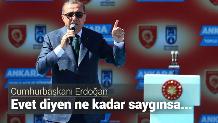 Cumhurbaşkanı Erdoğan Ankara'da