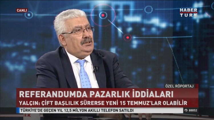MHP Genel Başkan yardımcısı Semih Yalçın Habertürk TV'de