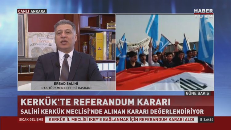 Türkmen Cephesi Başkanı Salihi'den referandum kararına ilk yorum